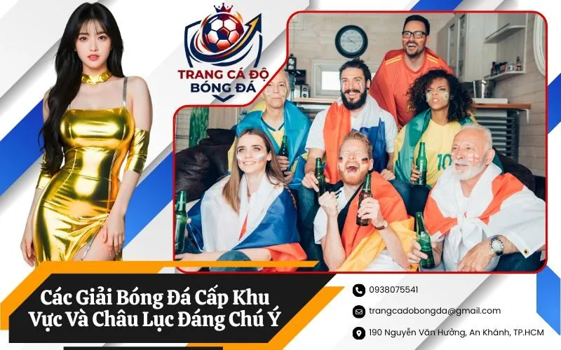 Các Giải Bóng Đá Cấp Khu Vực Và Châu Lục Đáng Chú Ý