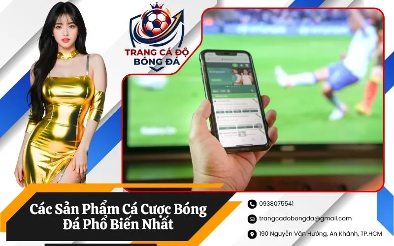 Các Sản Phẩm Cá Cược Bóng Đá Phổ Biến Nhất