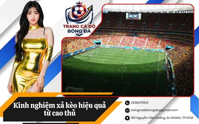 Kinh nghiệm xả kèo hiệu quả từ cao thủ