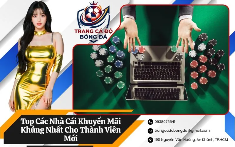 Top Các Nhà Cái Khuyến Mãi Khủng Nhất Cho Thành Viên Mới